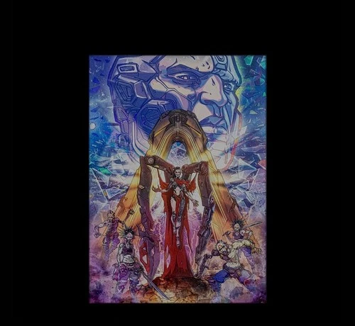 The Ripper Queen Limited Edition Displate | Borderlands | Callis | Timekeeper