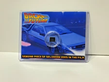 Back To The Future Movie Prop - Genuine DeLorean Piece - Screen Used Prop relic