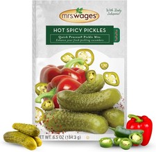 Hot Spicy Pickles Quick Process Mix, Simple-To-Use, Flavorful Spice, Easy Way to