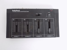 Radio Shack 4-Channel Stereo Microphone Mixer