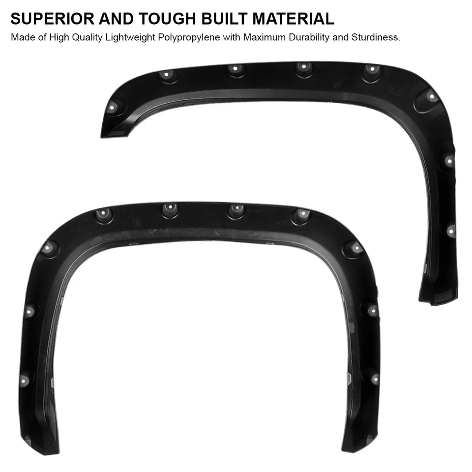 Fits 1994-2001 Dodge Ram 1500 2500 3500 Rough Texture Pocket Style Fender Flares — 第 4/4 张图片