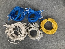 Lot of 68 CAT 5e Ethernet Network Patch Cables RJ-45 Assorted Lengths