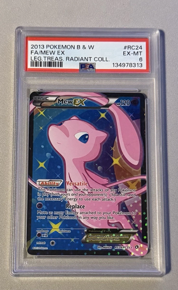 Mew Ex RC24/RC25 Legendary Treasures: Radiant Collection for sale
