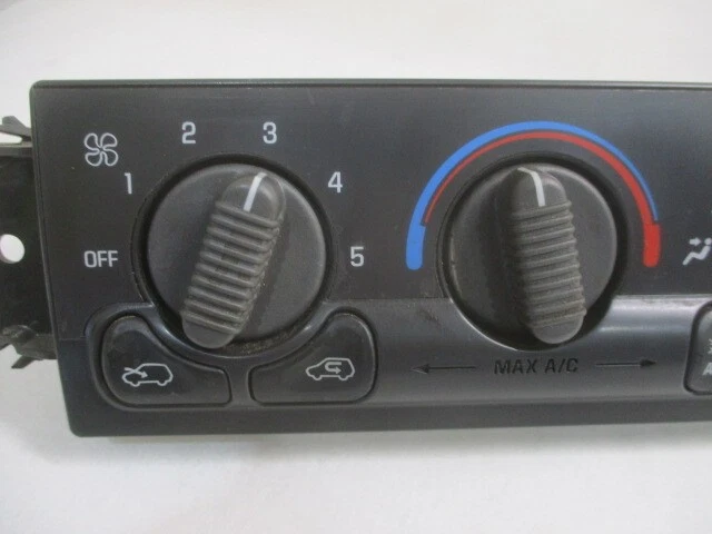 Chevrolet Silverado 1500 2500 controle manual de aquecedor CA clima fabricante de equipamento original LKQ - Imagem 2 de 4