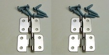 4 Pack Penn Elcom P0644N Take Apart/Lift Off Hinge Nickle Finish W/Mtg. Screws