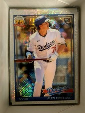 2026 Topps Chrome Silver Pack Alex Freeland RC Rookie Los Angeles LA Dodgers 