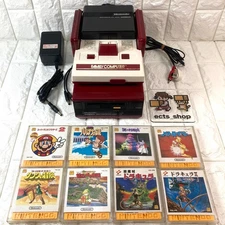 Famicom Disk System Console games 8 Zelda Castlevania Mario Metroid NINTENDO #07