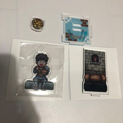 Dungeon Meshi Kabru Pixel Art Acrylic Stand