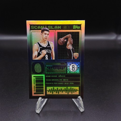 #ad 2025 26 Topps #x27;Scan To Slam#x27; Egor Demin Black Friday Blackout RC Nets $1.00