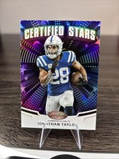2025 Panini Certified - Certified Stars Jonathan Taylor #CST-JTR