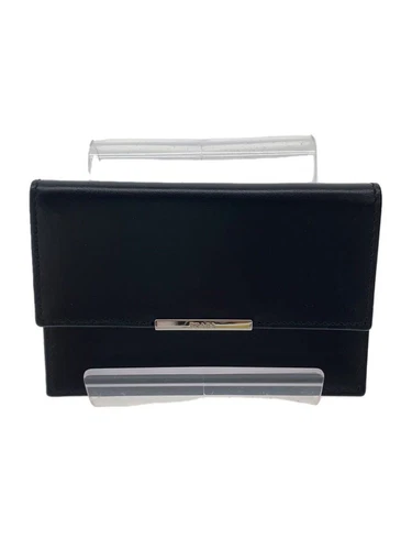 Etui à cartes PRADA cuir noir couleur unie homme occasion