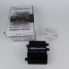 ART USB Dual Pre Project Series 2-Channel Mic Preamp Interface Untested