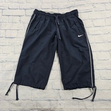 Nike Capri Pants Women L Navy Blue Athletic D...