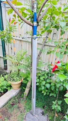 Handcrafted 30'' blade Longsword: Rosewood Handle, Custom Cross Guard