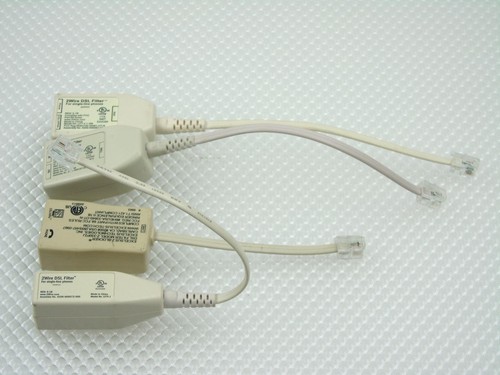 Lot of 4 - 2WIRE / EXCELSUS / Pace DSL Inline Filter Z-330P2J  LFT 4-1-GB LFT4-1