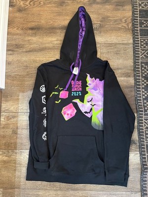 Oogie Boogie Bash 2022 Hoodie XL  (24X31) Disneyland Nightmare Glow In Dark