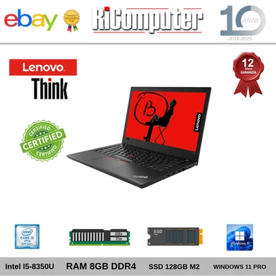 Lenovo ThinkPad L390 · i5-8365U · 8GB · 128GB
