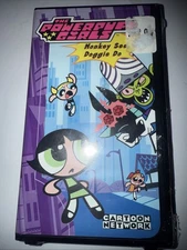 Sealed the Power Puff Girls Monkey See Doggie Do VHS Cassette Blossom Mojo Tape