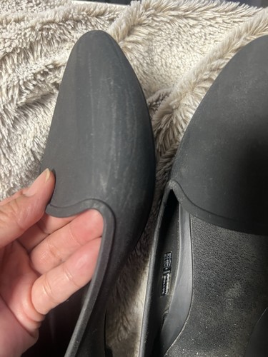 Crocs Iconic Comfort Eve Ballet Flats Black Sz 6 - Picture 2 of 4