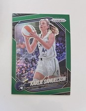 2025 Panini Prizm WNBA Karlie Samuelson Green Prizm #102 Minnesota Lynx