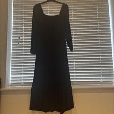 Reformation Dress Long Sleeve Sz 4 Black