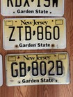 New Jersey License Plates Lot Of 8 Pcs — photo 4