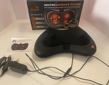 RBX Heated Massage Pillow - w/ Car Adapter and Built-In Strap