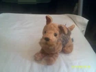 Vtg. Ty Beanie Baby-Whiskers the Schnauzer Dog-org tags-DOB 8/6/2000