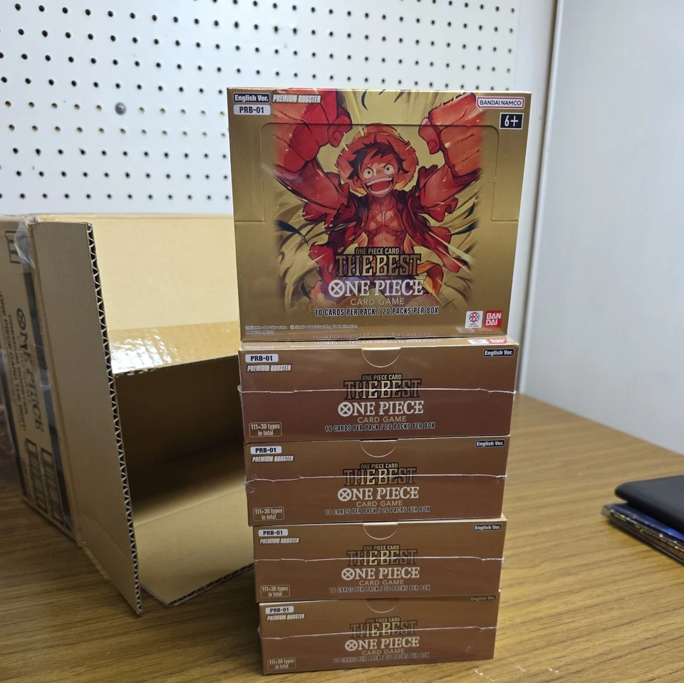 One Piece TCG • Booster Box PRB-01 SEALED ENGLISH Manga live + God Pack Live! - Image 2 of 2