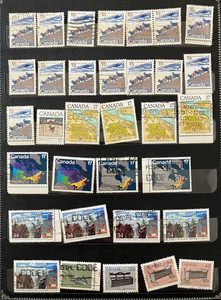 Assorted Commemorative Stamps from Canada - 1970s and 1980s