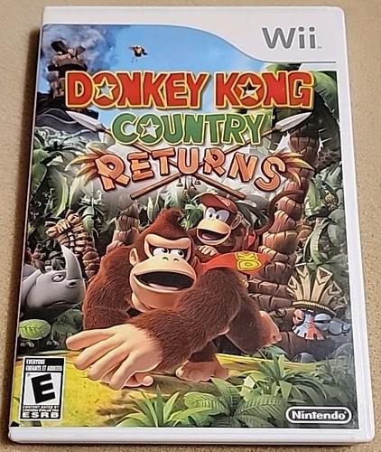 Donkey Kong Country Returns (Nintendo Wii, 2010) CIB avec notice, complet