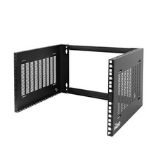 Tecmojo 6U Wall Mount Network Rack 14" Deep 19" Server Rack Black