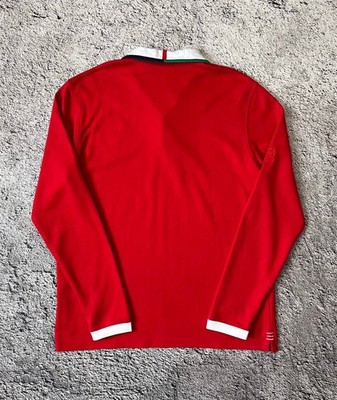 Canterbury British & Irish Lions Rugby Jersey Red Long Sleeve