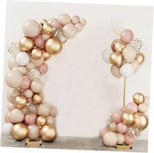 Balloon Stand Set of 2 - Metal Backdrop for Wedding, Birthday, Arch