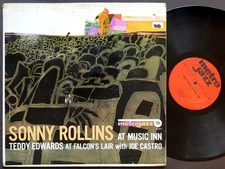 SONNY ROLLINS TEDDY EDWARD JOE CASTRO At Music Inn LP METROJAZZ E1011 DG MONO