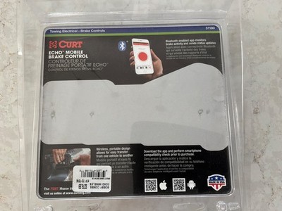 Curt Echo Mobile Electric Trailer Brake Controller 51180 Bluetooth Connection