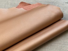LEATHER SKINS,Hides,,Metallic Pearled Bronze/Rose Gold,,,HN1165