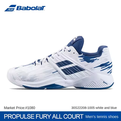 Babolat Propulse Fury 3 All Court Men's Shoes - Size 7 - FREE