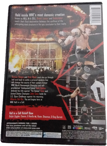 WWE Hell in a Cell 2015 DVD Free Shipping - Picture 2 of 3