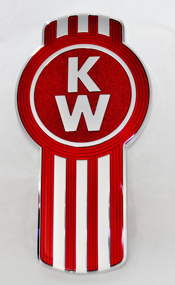 e.m. little emblem LE-AR290 13号 LL K18 Kenworth hood emblem - NEW - OEM L53-1002-10 | eBay
