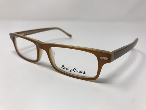 Lucky Brand Eyeglasses JACOB 47-15-130mm Caramel Marble Full Rim HN51