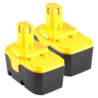 Mighty Max 2 Pack - 18 Volt Battery Replacement For Ryobi Abp1801 Abp1803 Bcp181 on sale Mighty Max 2 Pack - 18 Volt Battery Replacement For Ryobi Abp1801 Abp1803 Bcp181 on sale