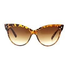 Retro Vintage Cat Eye Leopard Print Women's Sunglasses