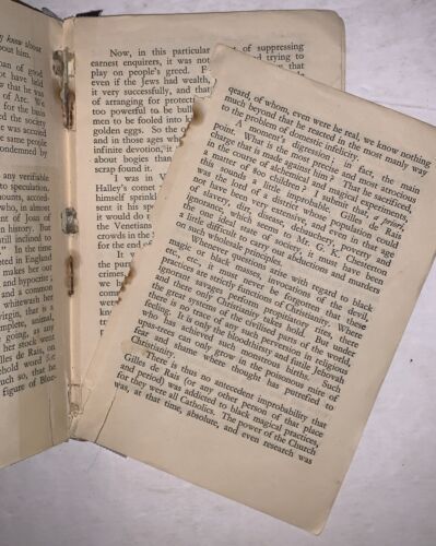 1930, 1st, ALEISTER CROWLEY, THE BANNED LECTURE, GILLES DE RAIS, OCCULT, MURDER - Picture 6 of 6