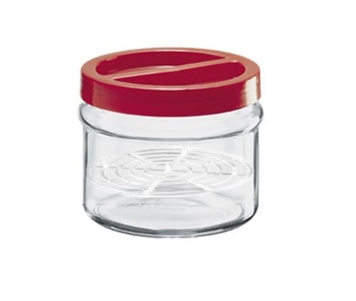 VASO CONTENITORE BARATTOLO IN VETRO PER CONSERVE BORGONOVO ORTES VARIE MISURE - Foto 4 di 6