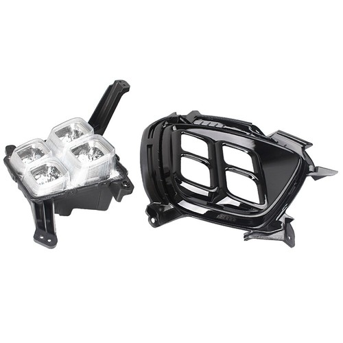 For 2015-2017 Kia Sorento Four Eye Fog Light Daytime Running Light Assembly 2PCS - Picture 3 of 12