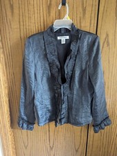 Rafael Size 12 Charcoal Gray Blazer