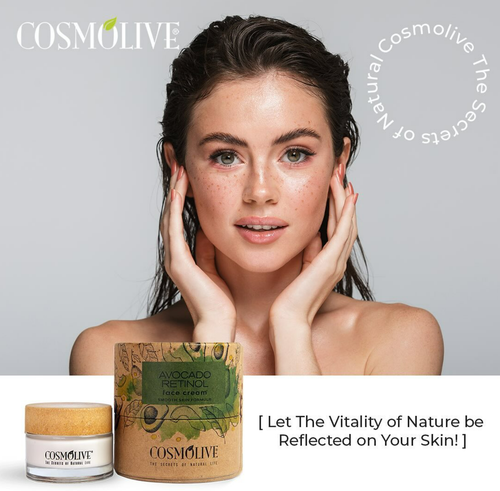 Cosmolive Avocado Retinol Face cream 50ml Hydrating Formula for Nourished Skin - Picture 3 of 7
