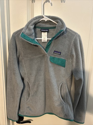 Patagonia Retool T-Snap Grey Fleece Jacket Pullover Sweater Small - Picture 6 of 7