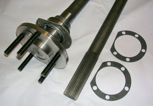 PAIR, Mopar 8.75 8 3/4 A-body 5 x 4.5" bolt pattern axles 3" lug studs 30 spl